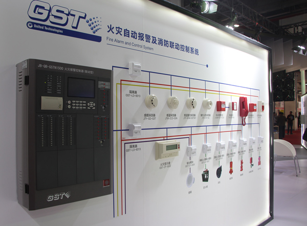 海灣展出了包括全系列產(chǎn)品的一站式解決方案