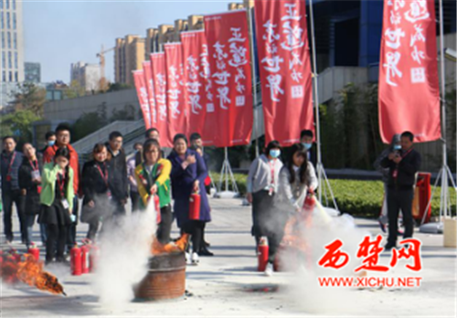 宿遷市婦產(chǎn)醫(yī)院攜手京東消防演練 為社會(huì)和諧安定助力